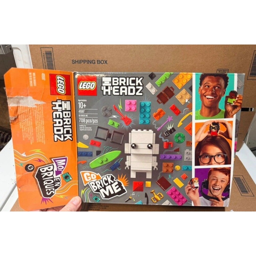 LEGO BrickHeadz Go Brick Me set #41597 parts lot. Incomplete